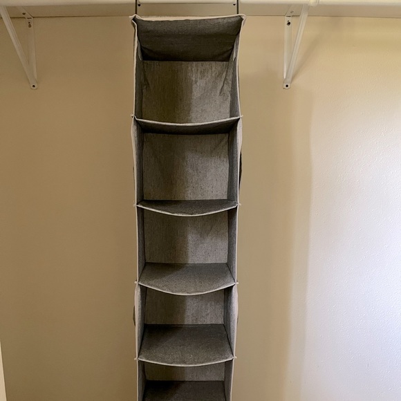6-Shelf Hanging Closet Organizer - Picture 1 of 8